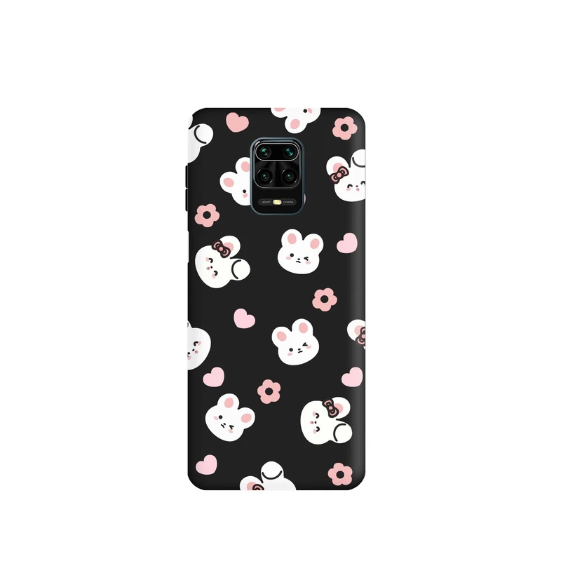 کاور طرح خرگوش دخترانه کد f2896 مناسب برای گوشی موبایل شیائومی Redmi Note 9s / Redmi Note 9 Pro