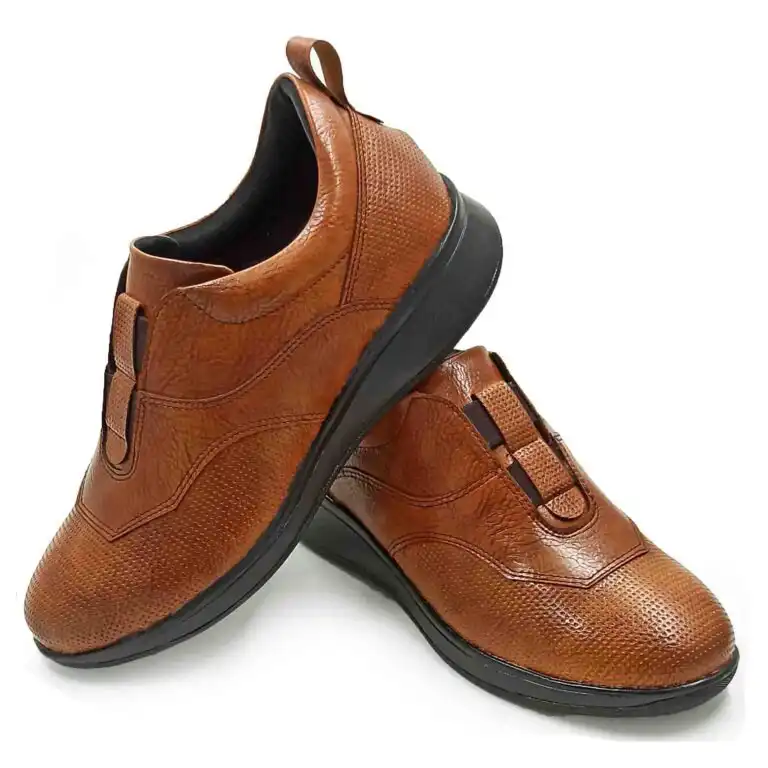 کفش روزمره زنانه مدل تسیا رنگ عسلی