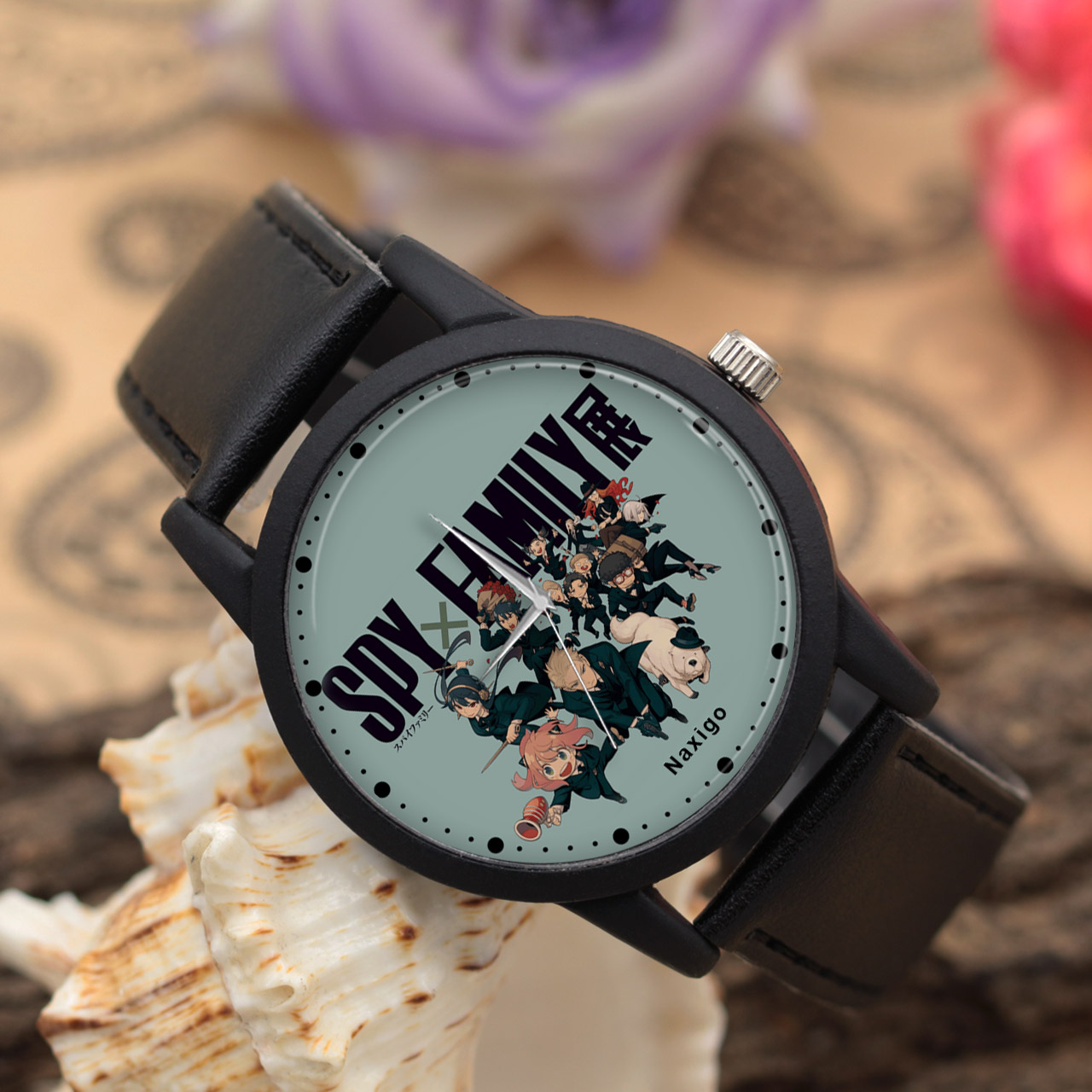 ساعت مچی عقربه ای ناکسیگو مدل Spy x family کد LF13212