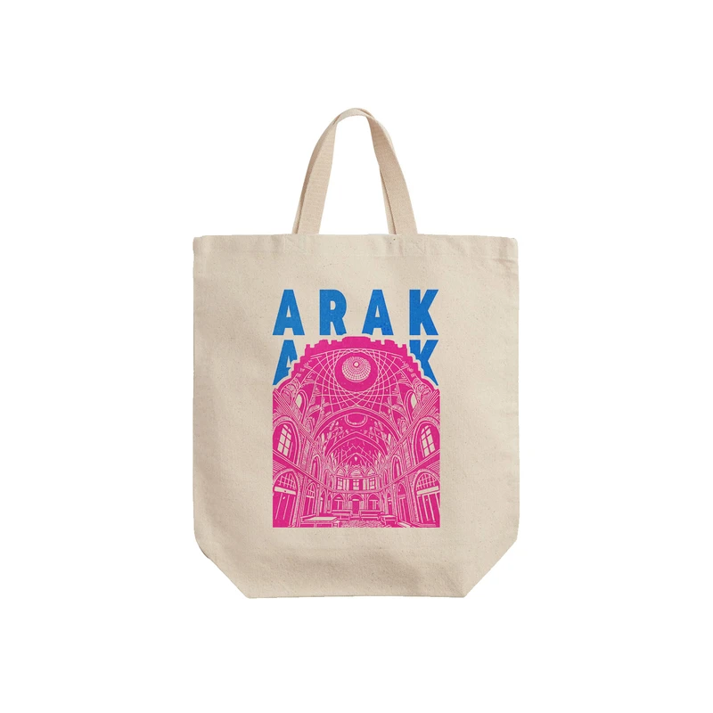 ساک خرید ترمه طراحان ایده مدل نماد بازار تاریخی اراک کد map0095 - S