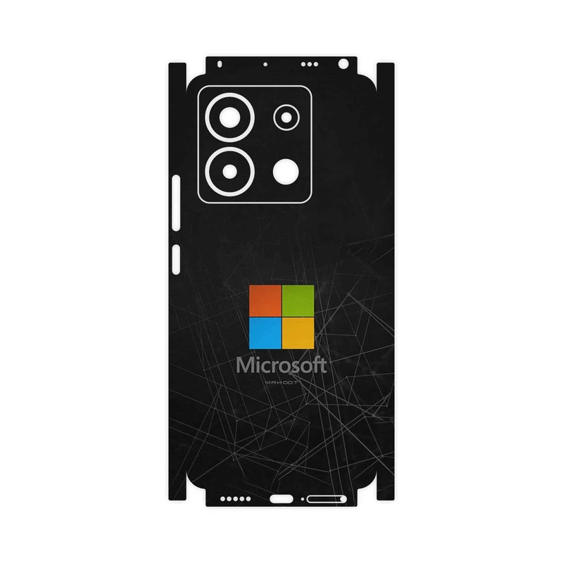 برچسب پوششی ماهوت مدل Microsoft_Logo-FullSkin مناسب برای گوشی موبایل شیائومی Redmi Note 13 Pro 5G