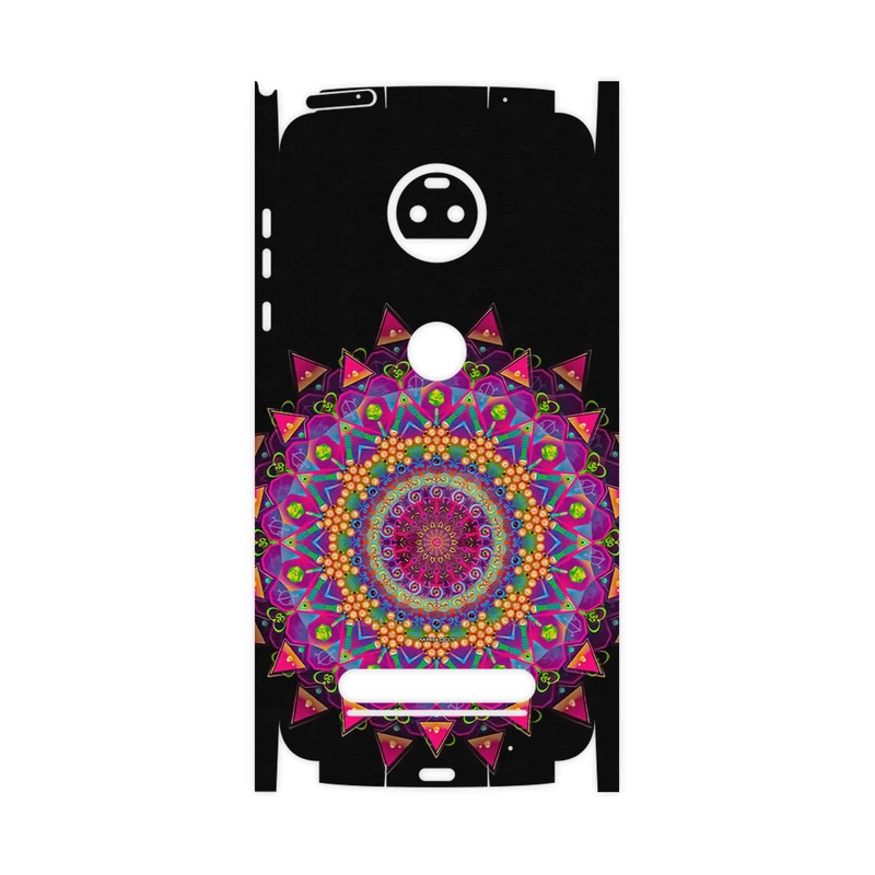 برچسب پوششی ماهوت مدل Mandala Design 5-FullSkin مناسب برای گوشی موبایل موتورولا Moto Z2 Force