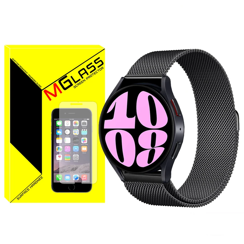 بند ام‌گلس مدل Milanese مناسب برای ساعت هوشمند سامسونگ Galaxy Watch 6 40mm