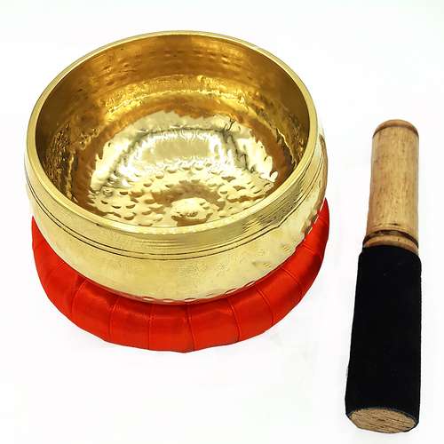 کاسه تبتی ناماسته مدل چکشی براق 12