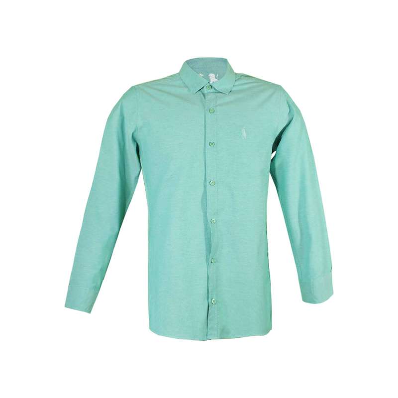 پیراهن آستین بلند مردانه مدل فلورا پنبه کد 22