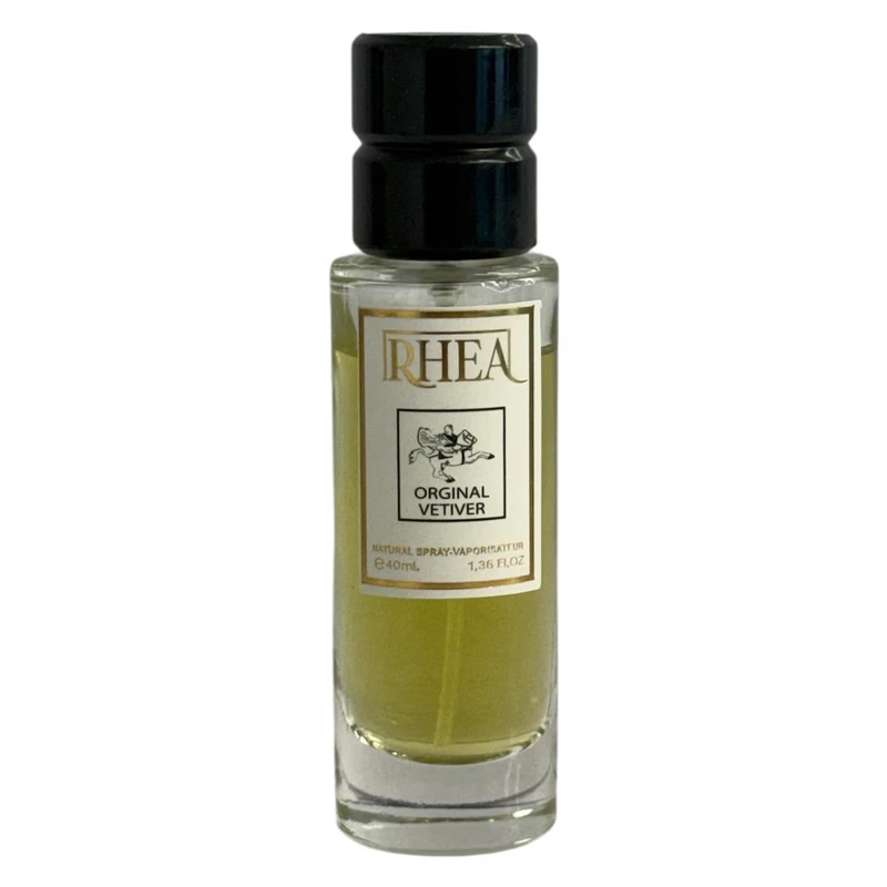 عطر جیبی مردانه رئا مدل ORGINAL VETIVER با رایحه خنک حجم 40 میلی‌لیتر