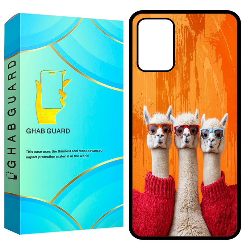 کاور قاب گارد طرح لاما مدل GCHPA324 مناسب برای گوشی موبایل سامسونگ Galaxy A32 4G