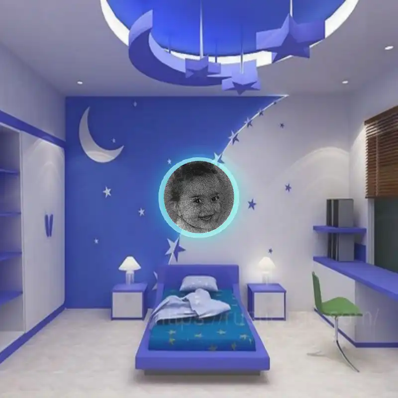 تابلو میخ و نخ طرح چهره