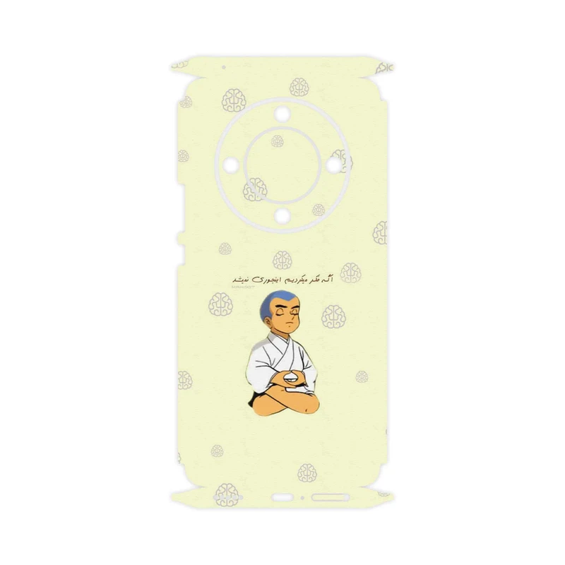 برچسب پوششی ماهوت مدل Ikkyu-san-FullSkin مناسب برای گوشی موبایل آنر X9b