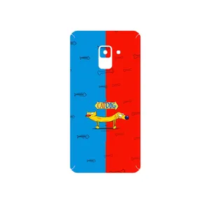 MAHOOT CatDog Cover Sticker for Samsung Galaxy A8 2018