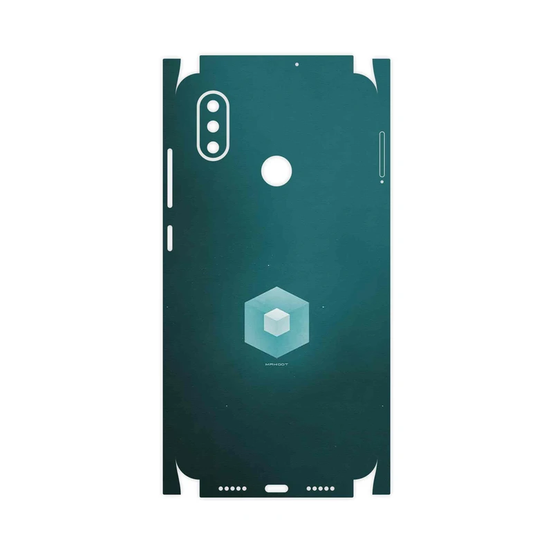 برچسب پوششی ماهوت مدل Minimal Cube icon-FullSkin مناسب برای گوشی موبایل شیائومی Mi 8