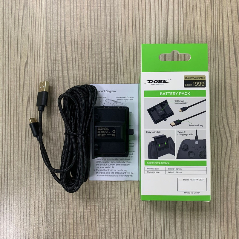 قیمت و خرید باتری دسته ایکس باکس دابی مدل TYX-0633 مخصوص Xbox Series X|S