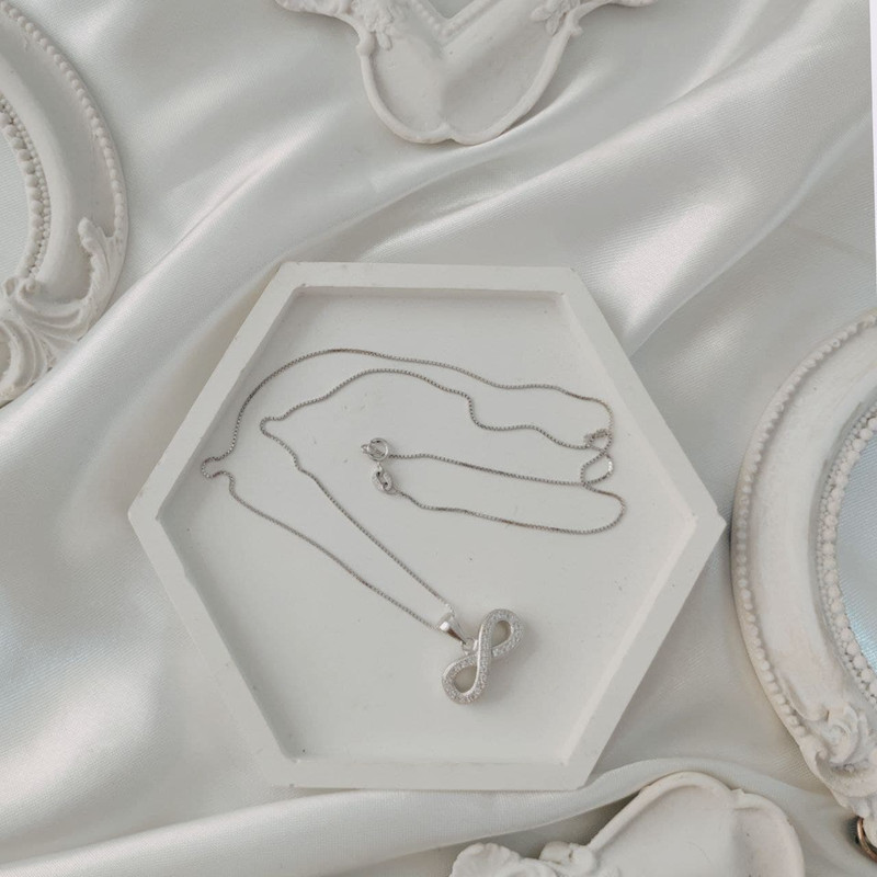 گردنبند نقره زنانه مدل 003