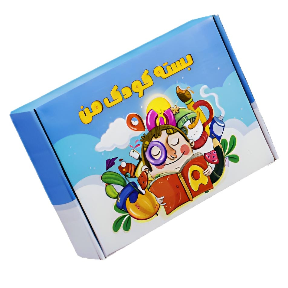 کتاب بسته کودک من اثر جمعی از نویسندگان انتشارات گروه آموزشی پرش