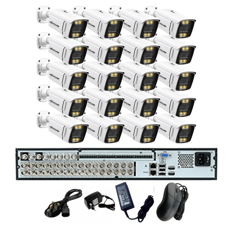 سیستم امنیتی کامل مدل اکسس لینک AHD 20 XMEYE مجموعه 20 عددی