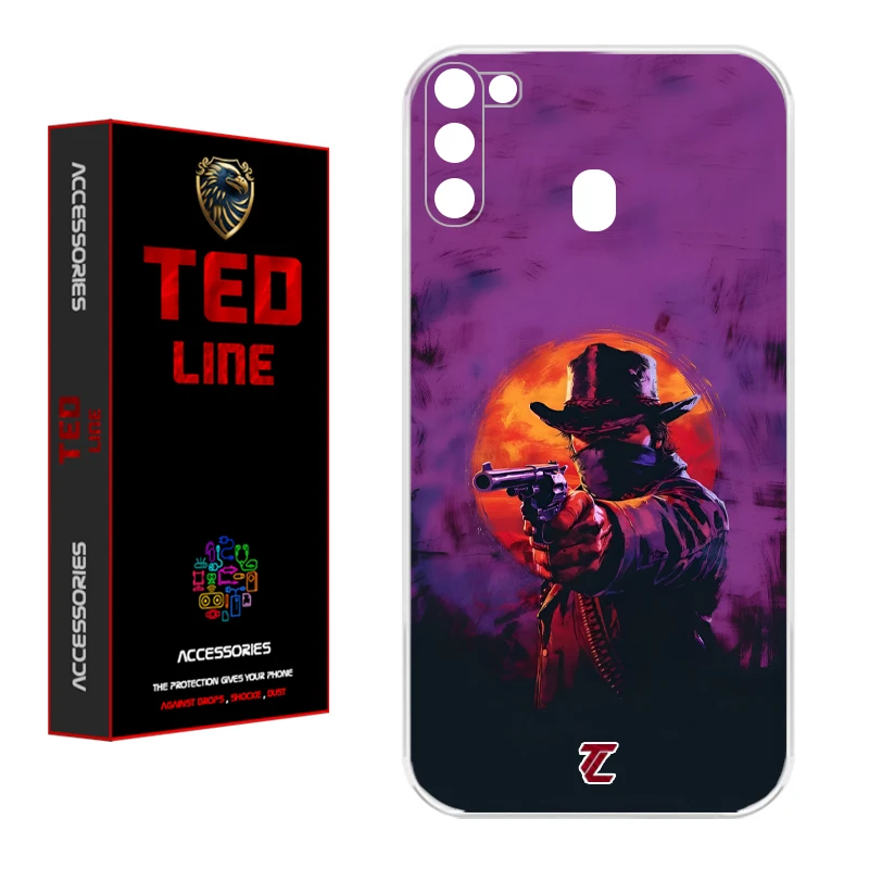 کاور تدلاین طرح رد دد ریدمپشن کد 1195 مناسب برای گوشی موبایل سامسونگ Galaxy A11