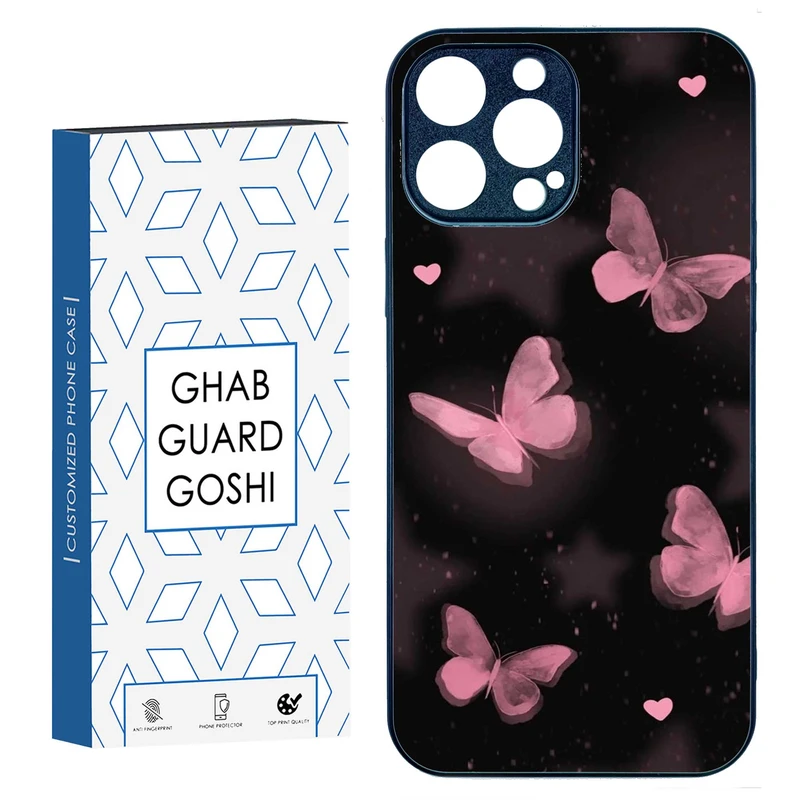 کاور قاب گارد گوشی طرح پروانه کد TPU-182 مناسب برای گوشی موبایل اپل IPHONE 15 PRO MAX