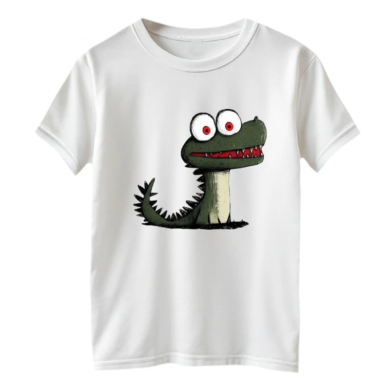 تی شرت آستین کوتاه بچگانه مدل دایناسور کد 2