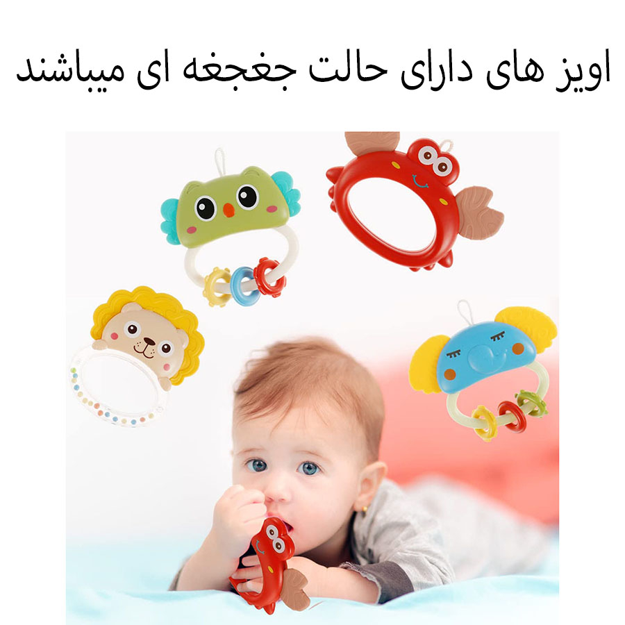 آویز تخت کودک مدل کنترلی طرح موزیکال کد 85-698
