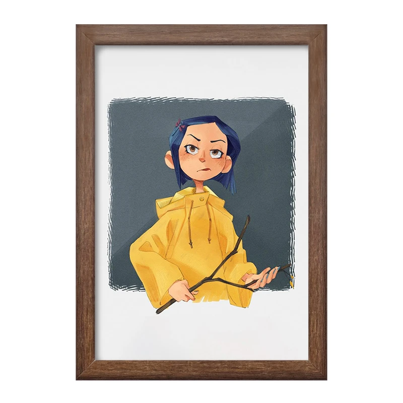 تابلو خندالو طرح کورالاین Coraline  کد 20786