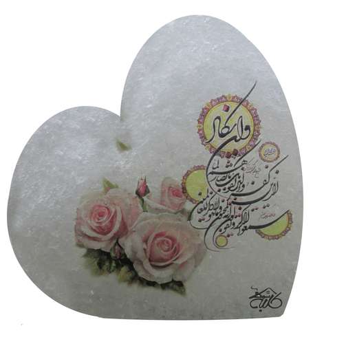 سنگ نمک دکوری مدل قلب کد M1008