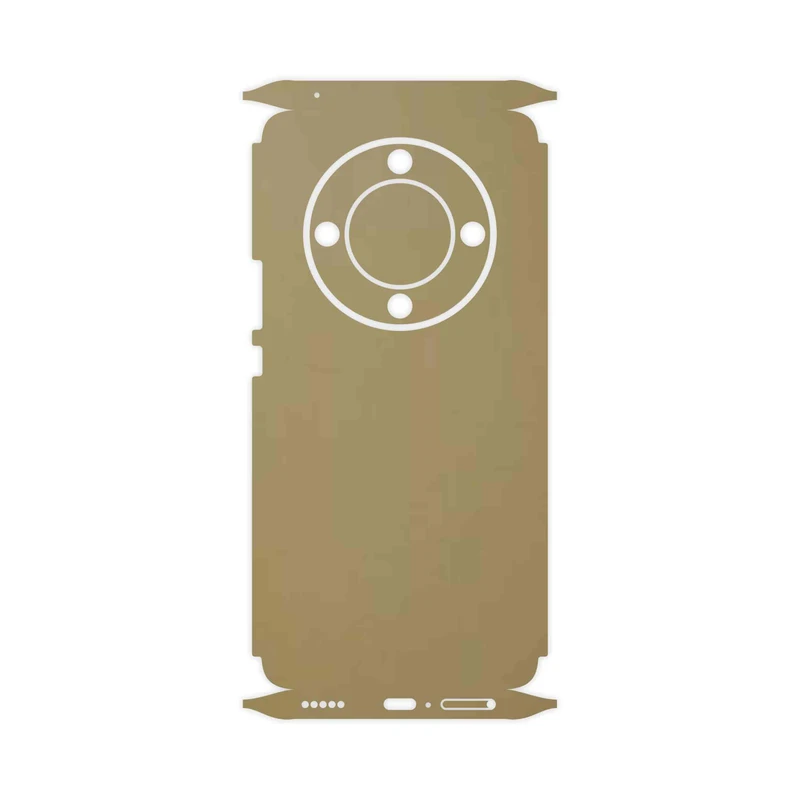 برچسب پوششی ماهوت مدل Matte-Gold-FullSkin مناسب برای گوشی موبایل آنر X9b
