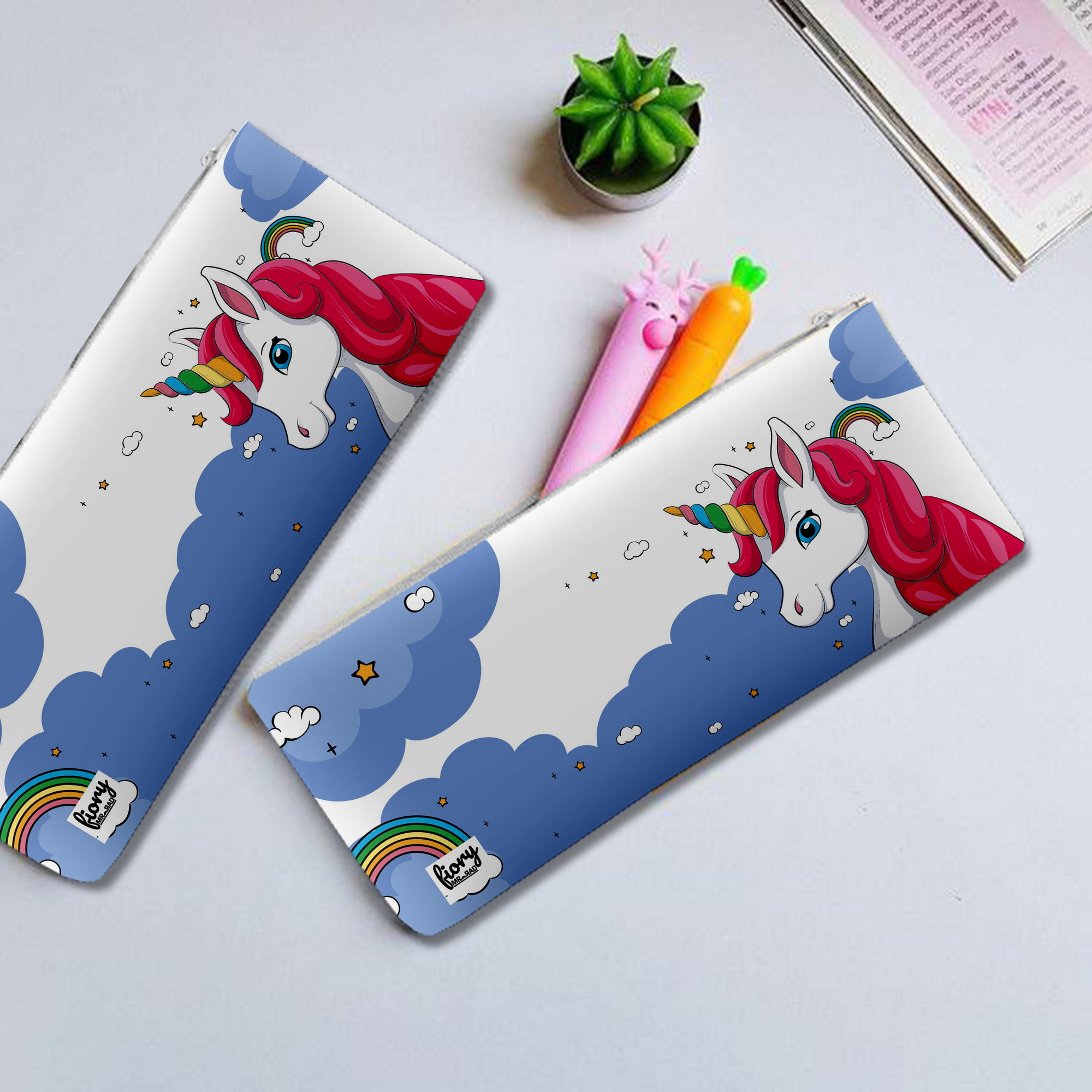 جامدادی مستر راد مدل اسب تک شاخ کد fiory 2130