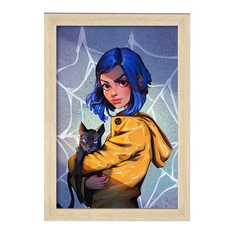 تابلو خندالو مدل کورالاین Coraline  کد 20796