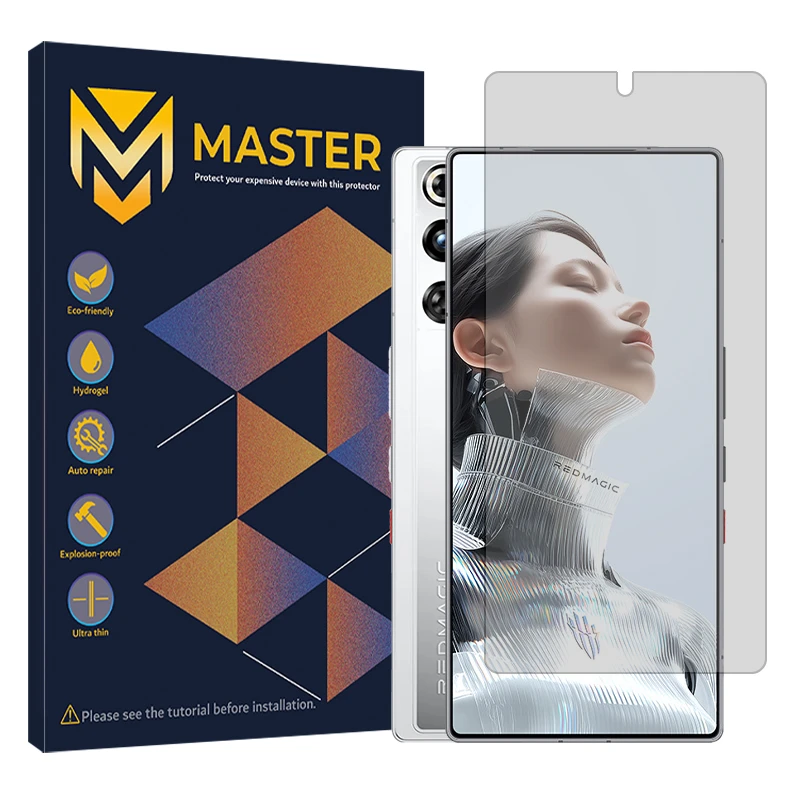 محافظ صفحه نمایش مات مستر مدل هیدروژلی مناسب برای گوشی موبایل زد تی ای nubia RedMagic 11 Pro (China)