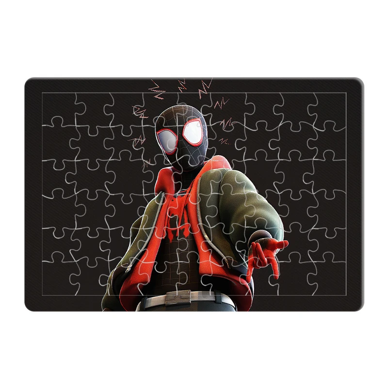 پازل 54 تکه هومرو مدل PL779 طرح انیمیشن مرد عنکبوتی