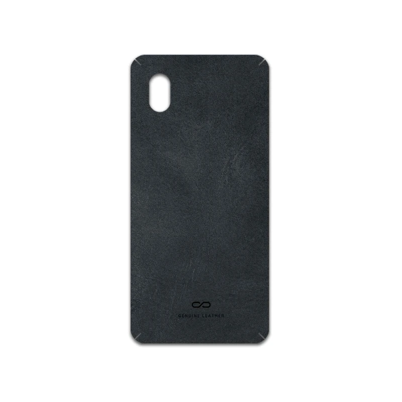 برچسب پوششی ماهوت مدل Graphite-Buffalo-Leather مناسب برای گوشی موبایل سامسونگ Galaxy A01 Core