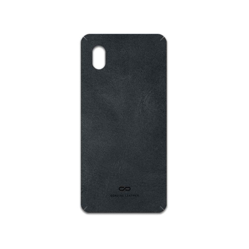 برچسب پوششی ماهوت مدل Graphite-Buffalo-Leather مناسب برای گوشی موبایل سامسونگ Galaxy A01 Core