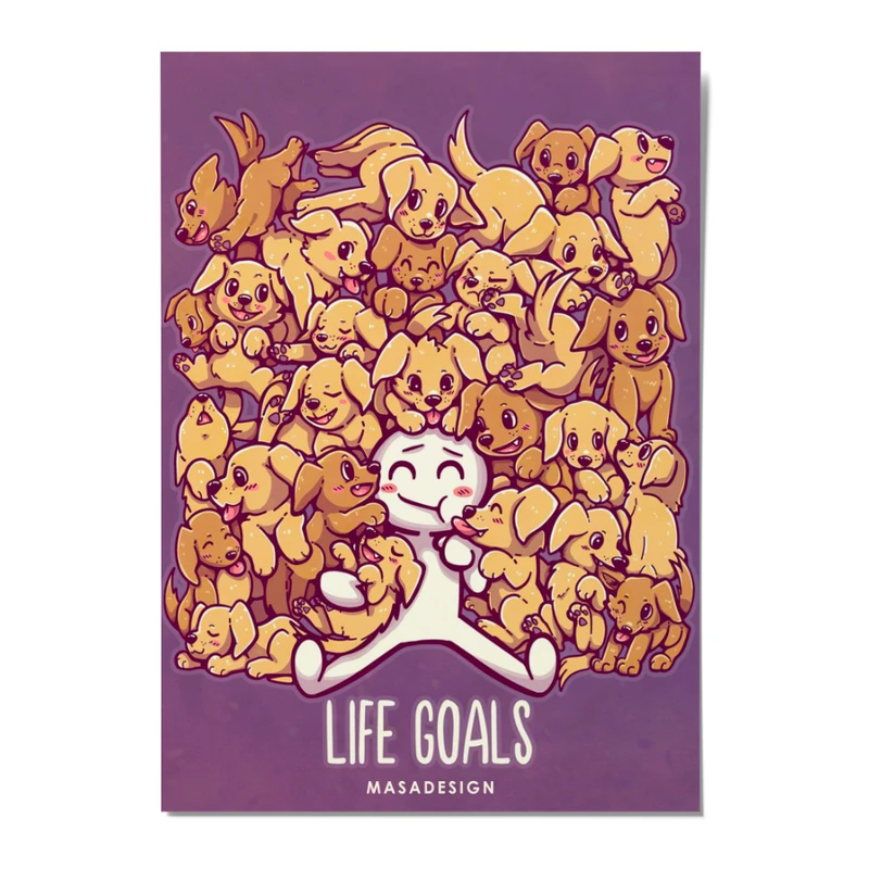 کارت پستال ماسا دیزاین مدل POSTSM 0017 سگ