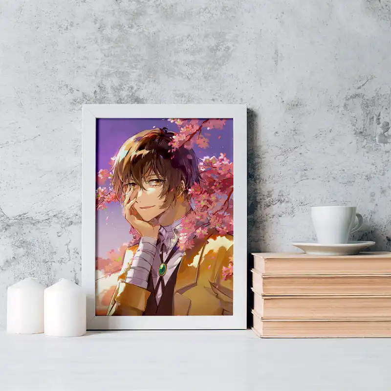 تابلو خندالو مدل دازای سان انیمه سگ های ولگرد بانگو کد 15655