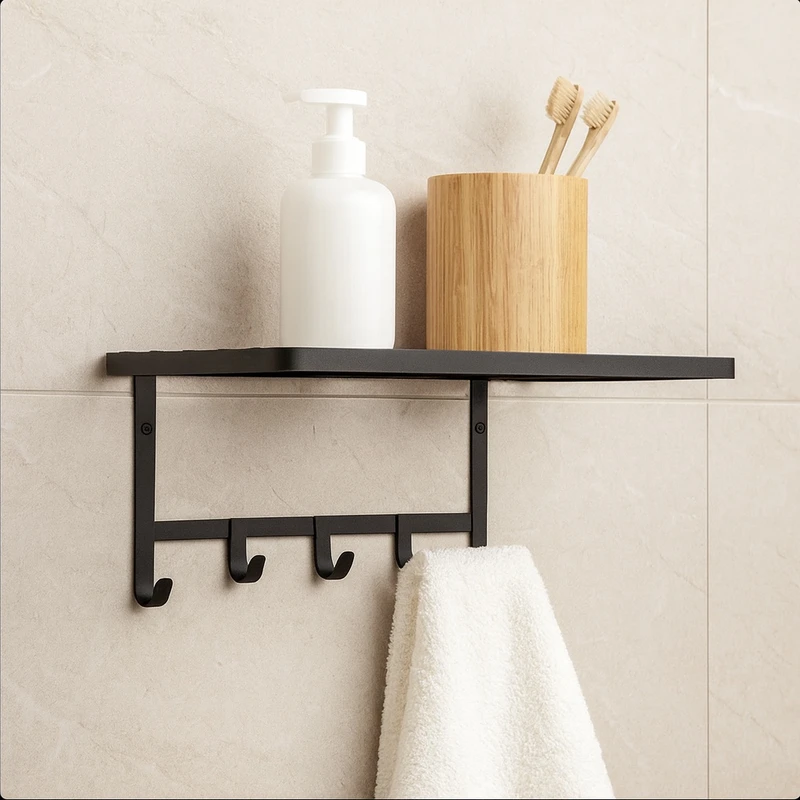 آویز حوله مدل توشه نگهدار تسمه ای کد 072