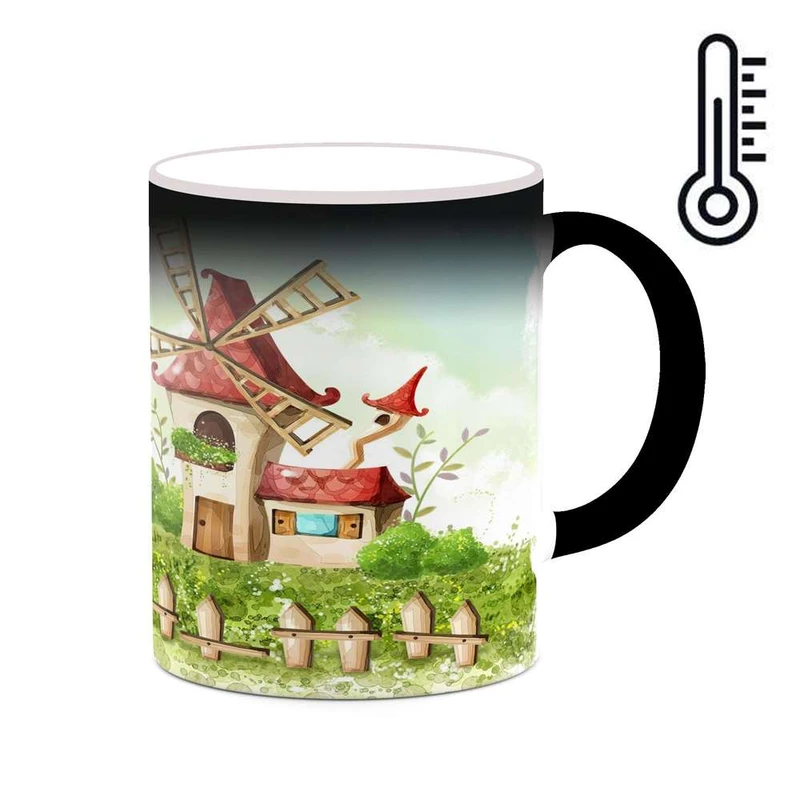 ماگ حرارتی کاکتی مدل دنیای فانتزی کد mgh18657