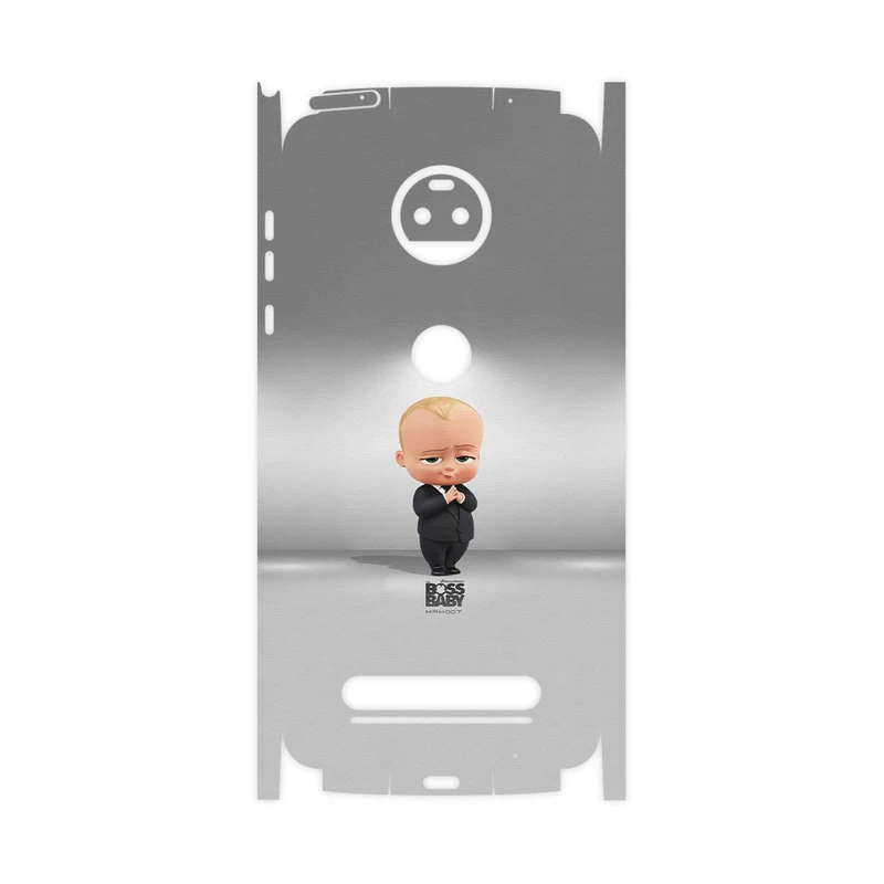 برچسب پوششی ماهوت مدل The Boss Baby-FullSkin مناسب برای گوشی موبایل موتورولا Moto Z2 Force