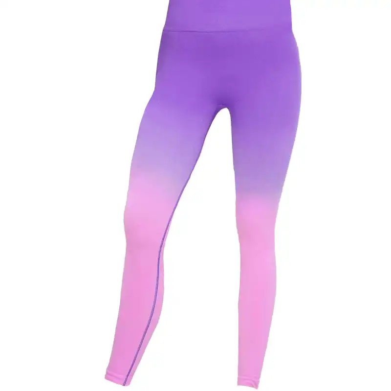 لگینگ ورزشی زنانه مدل اسپرت کالر پلت سیملس پشت چین دار کد pp1