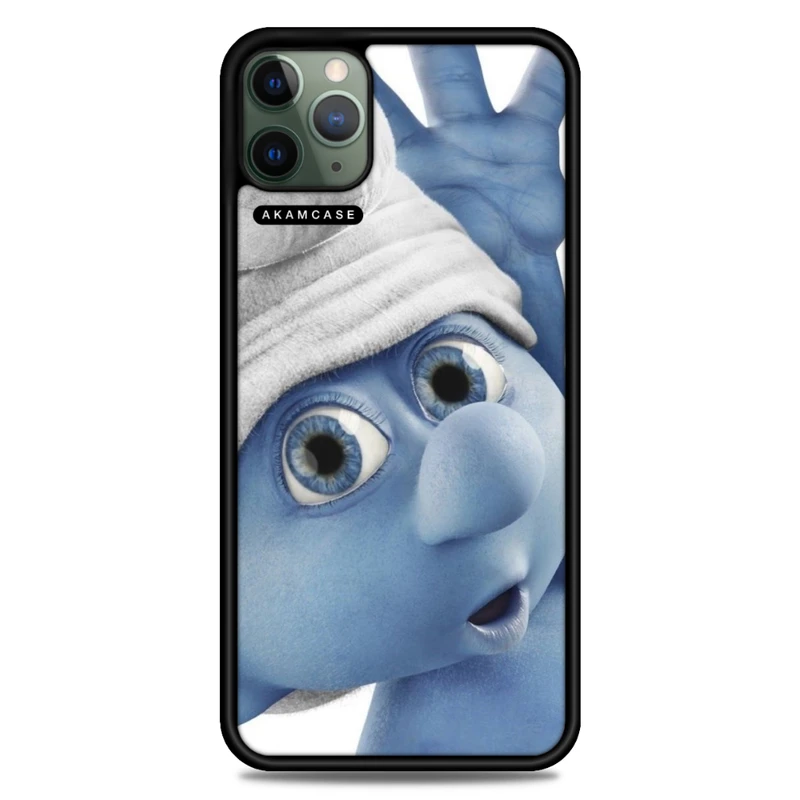 کاور آکام مدل AMC-WA11PROMAX-SMURFS-2 مناسب برای گوشی موبایل اپل iPhone 11 Pro Max