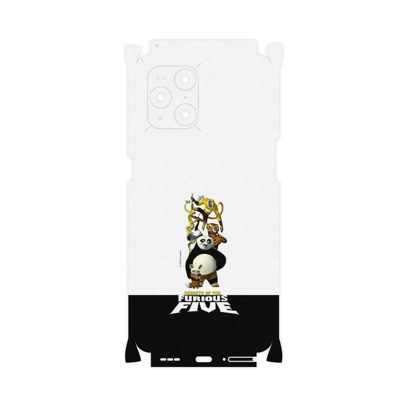 برچسب پوششی ماهوت مدل Kung Fu Panda-FullSkin مناسب برای گوشی موبایل اپو Find X3 Pro