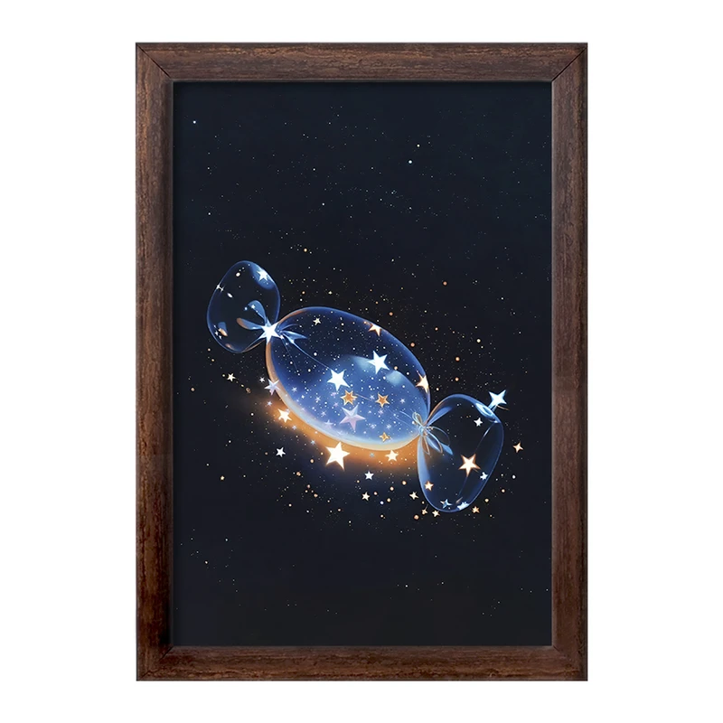 تابلو خندالو طرح آبنبات کهکشانی کد F8248