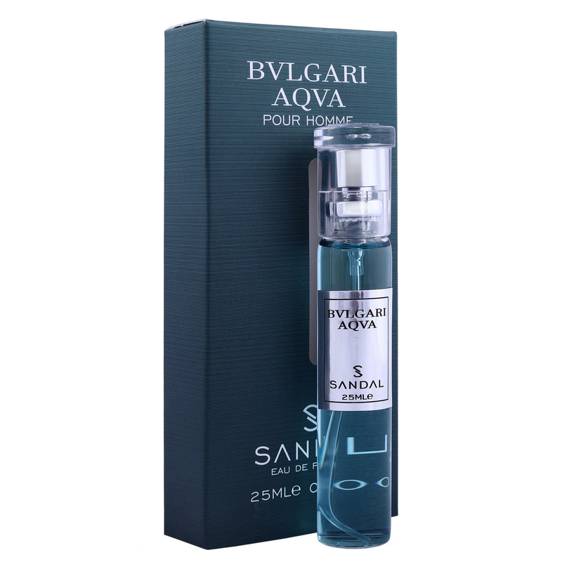 عطرجیبی مردانه صندل مدل بولگاری آکوا حجم 25 میلی لیتر