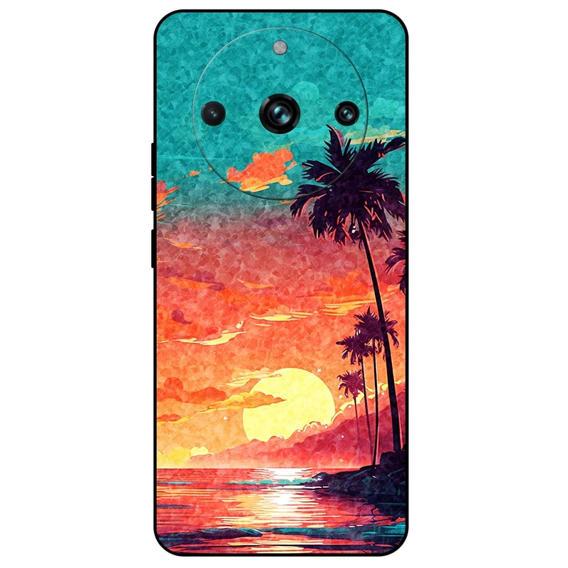 کاور مگافون طرح تابستان مدل 8000 مناسب برای گوشی موبایل ریلمی 11 Pro / 11 Pro Plus