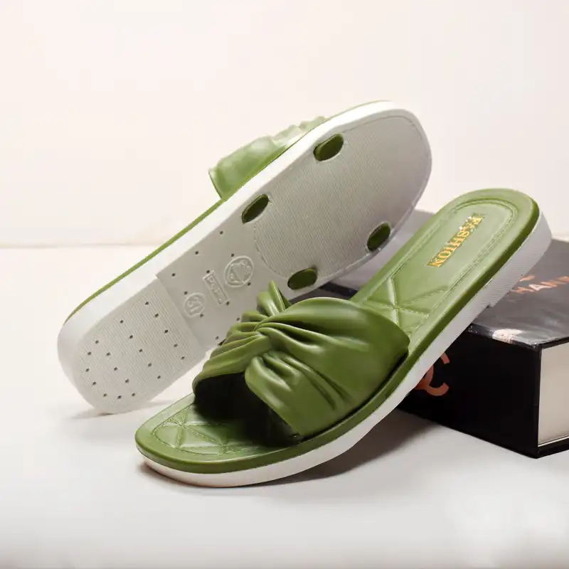 دمپایی زنانه پاپا مدل GRN.2797