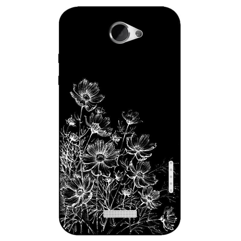 کاور مگافون طرح گل مدل 7274 مناسب برای گوشی موبایل اچ تی سی One X