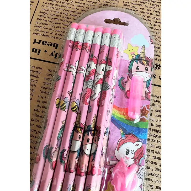 بسته نوشت افزار مدل یونیکورن کد 9 مجموعه 15 عددی