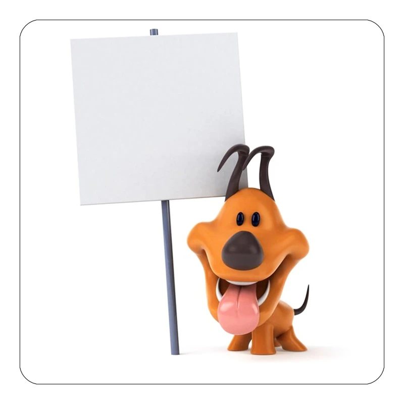 مگنت کاکتی طرح حیوانات کارتونی مدل mp28409