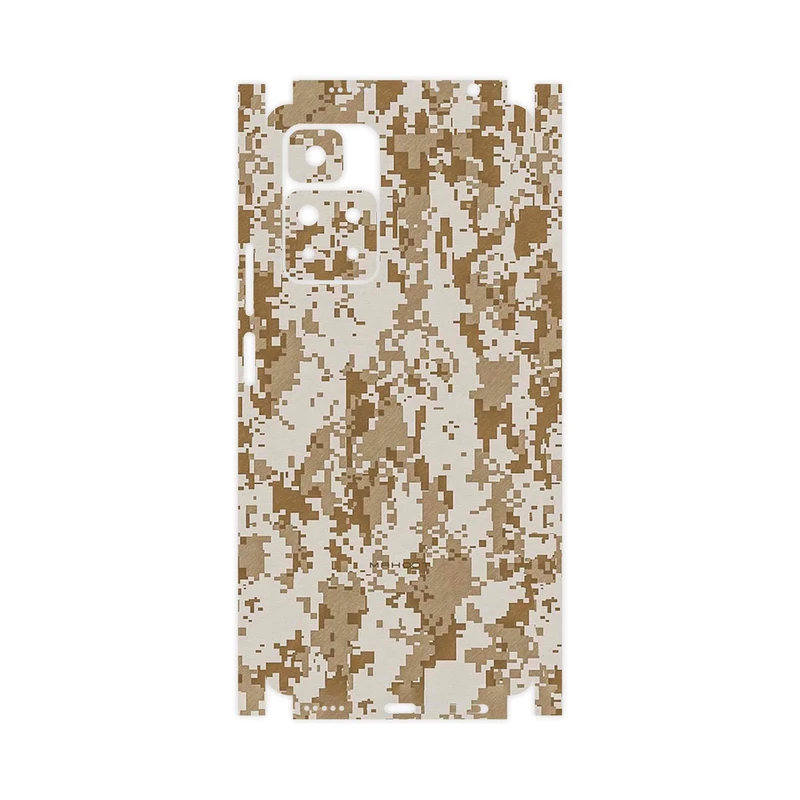 برچسب پوششی ماهوت مدل Army_Desert_Pixel-FullSkin مناسب برای گوشی موبایل شیائومی Redmi Note 11 Pro Plus 5G