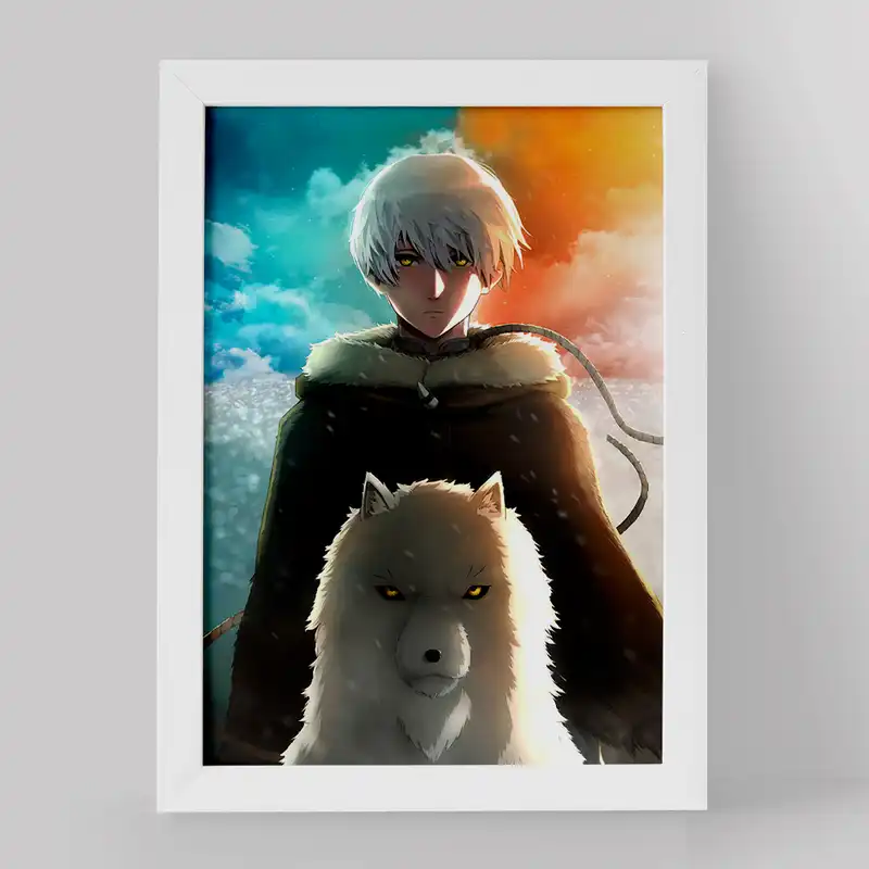 تابلو خندالو مدل فوشی انیمه به تو ای ابدی کد 15707