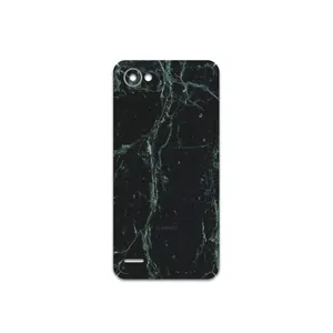 MAHOOT  Graphite-Green-Marble Cover Sticker for LG Q6